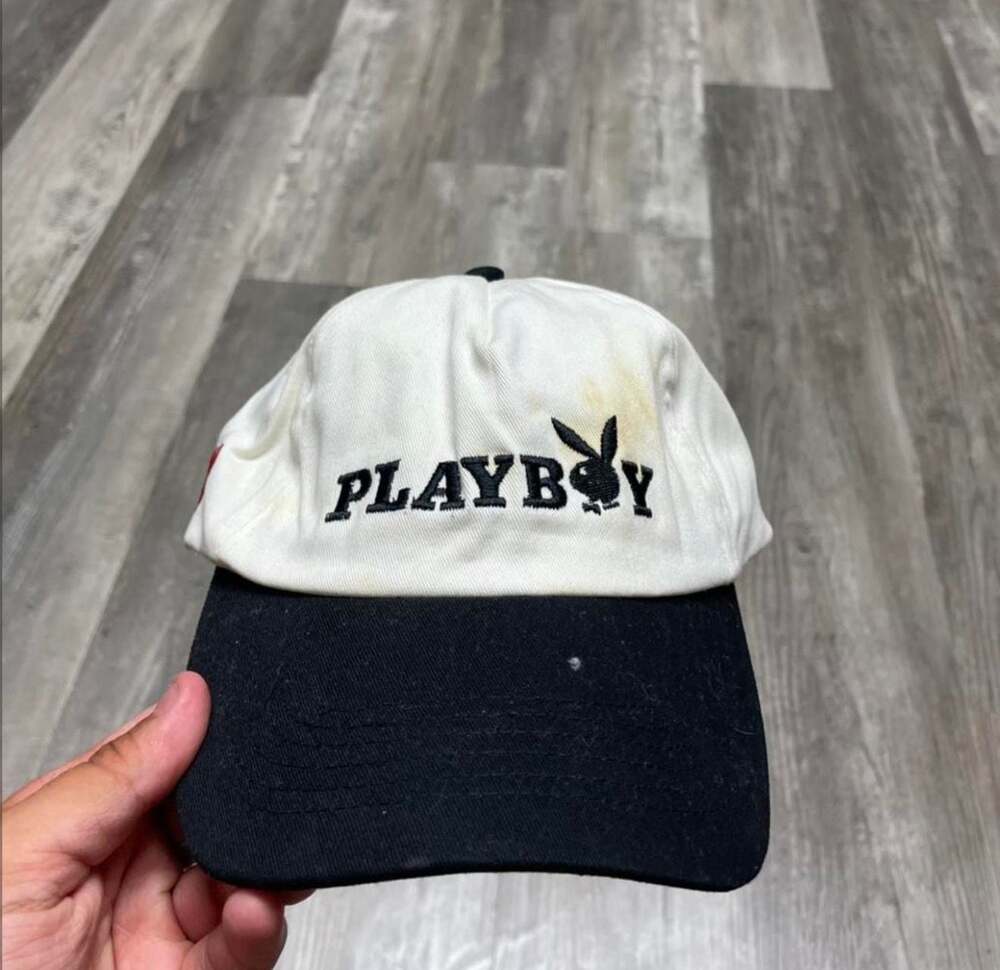Vintage Playboy Two-Tone Snapback Hat